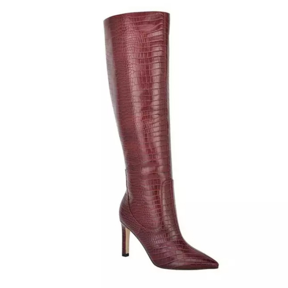 WOMEN'S NINE WEST MAXIM STILETTO KNEE HIGH BOOTS